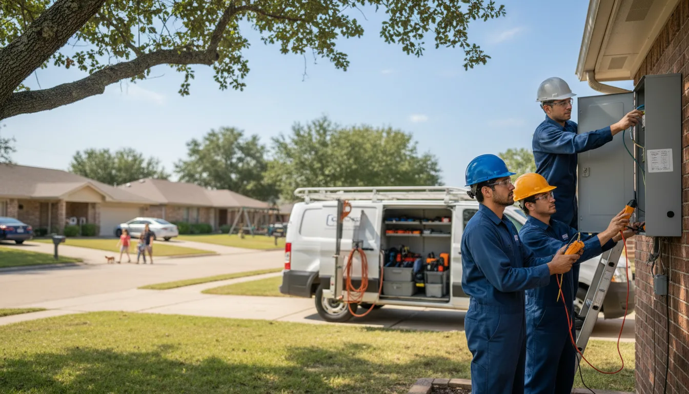 Certified electrician providing emergency electrical services in Lebanon, KS
